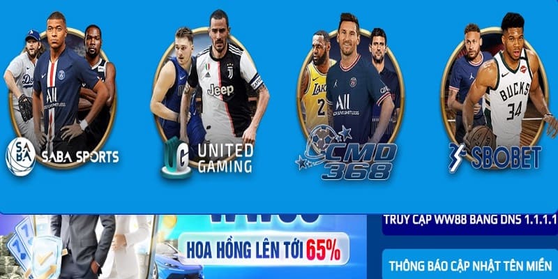 Nhiều mức cược cực kỳ nổi bật trong các trận đấu lớn