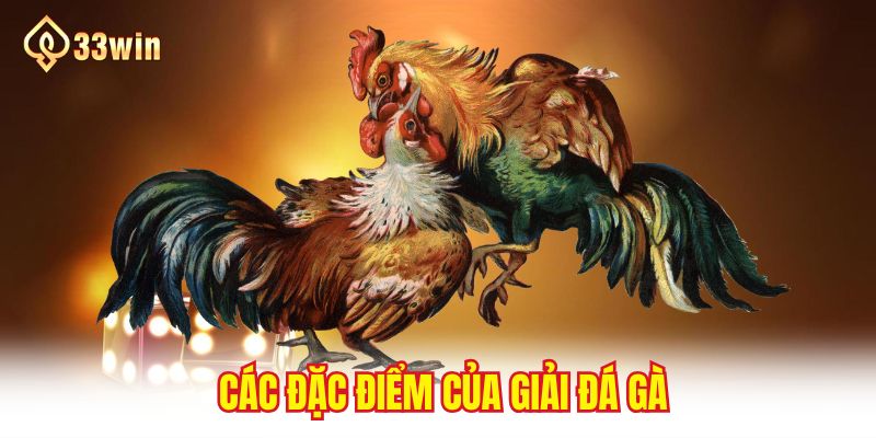 Các đặc điểm của giải đá gà